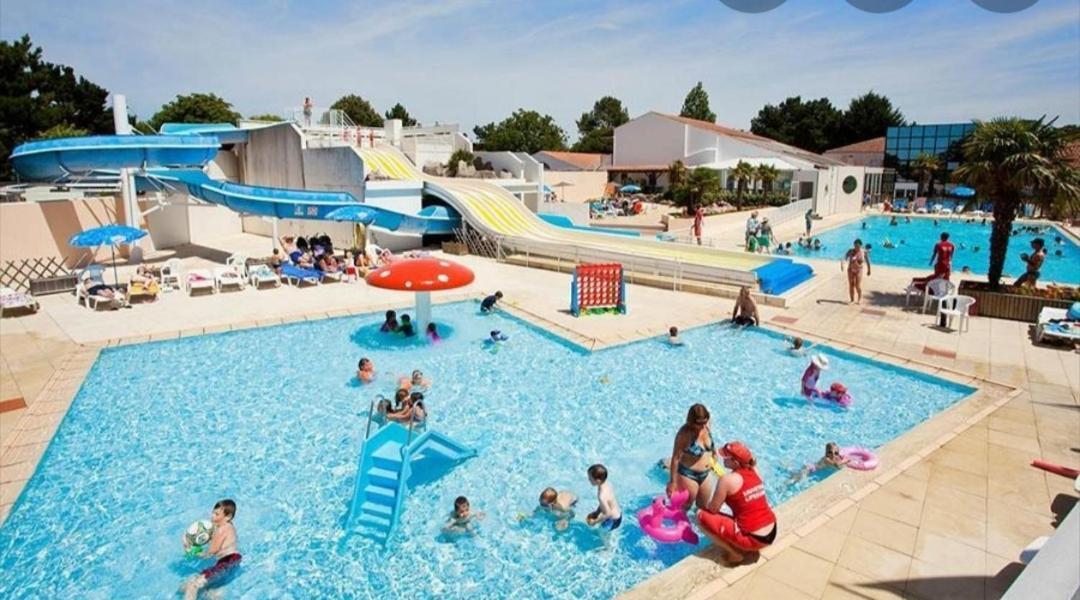 Camping Les Bois Mobil Home Grand Luxe 3Ch 2Sdb Saint-Jean-de-Monts Ngoại thất bức ảnh